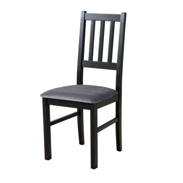 Jídelní židle BOLS 4 černá/antracit