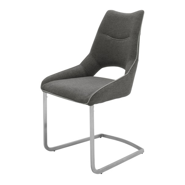 Jídelní židle ISLA tmavě šedá/světle šedá