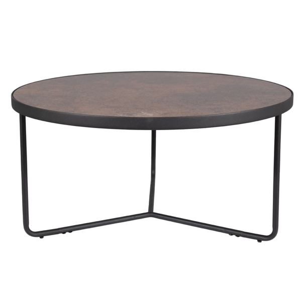 Konferenční stolek ONTALO hnědá/černá