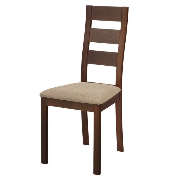 Jídelní židle DIANA ořech/krémová