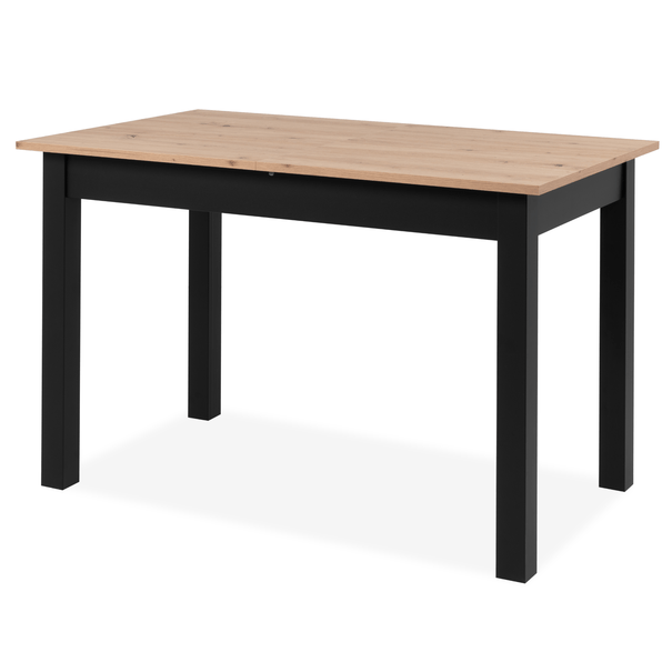 Jídelní stůl BUD dub artisan/černá