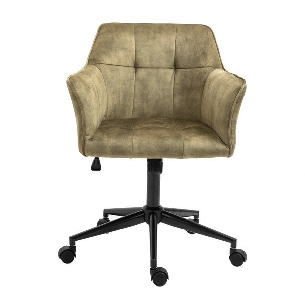 Kancelářská židle KIPPER olivová/černá