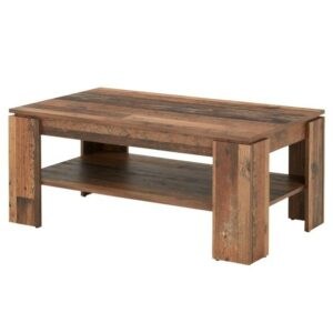 Konferenční stolek HARRISON tmavé dřevo s patinou