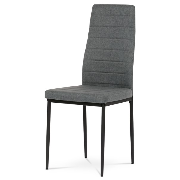 Jídelní židle FANCY šedá/černá