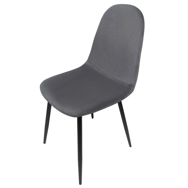 Jídelní židle LUISA šedá/černá