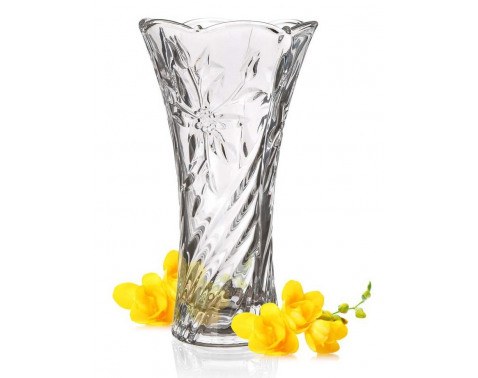 Skleněná váza Poury