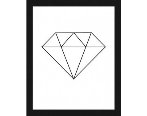 Rámovaný obraz Diamant