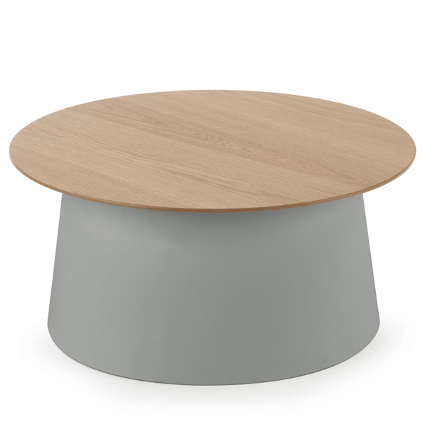 Konferenční stolek OZZERO přírodní/šedá