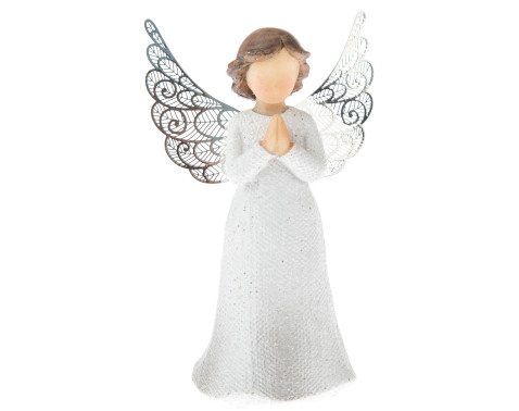 Dekorační soška Anděl modlící se