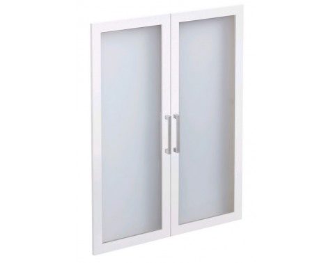 Sada skleněných dveří (2 ks)